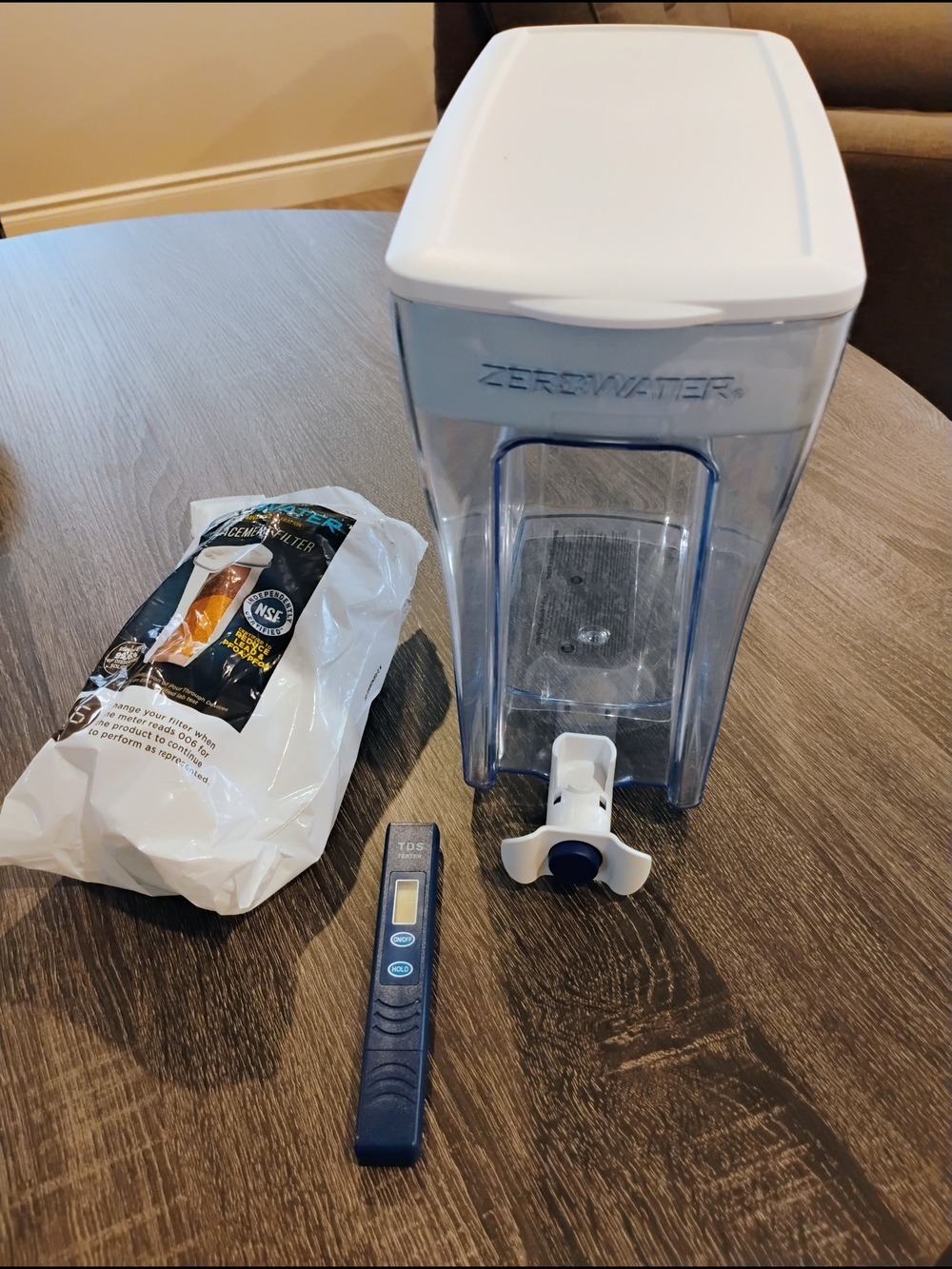 ZeroWater 20 Cup Filter Pitcher Dispenser